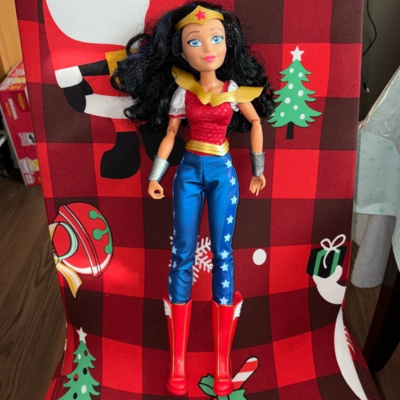 Other - dc super hero girls wonder woman doll 12” Barbie Mattel Action figure Comics